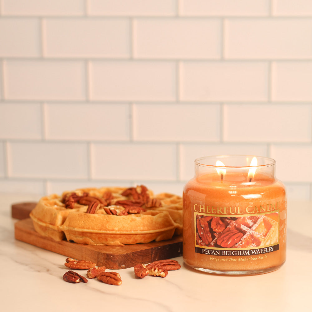 Pecan Belgium Waffles - 16 oz Cheerful Candle