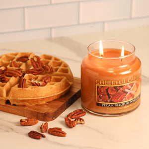 Pecan Belgium Waffles - 16 oz Cheerful Candle