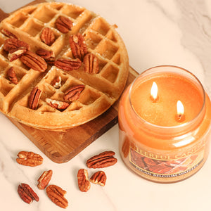 Pecan Belgium Waffles - 16 oz Cheerful Candle