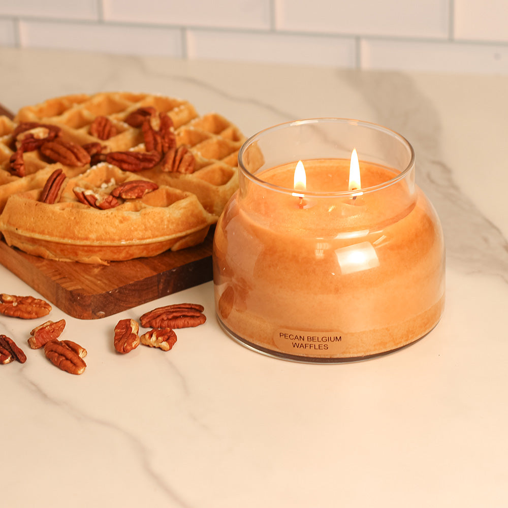 Pecan Belgium Waffles - 22 oz Mama Candle