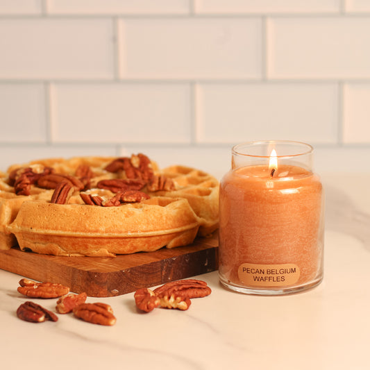 Pecan Belgium Waffles - 6 oz Baby Candle