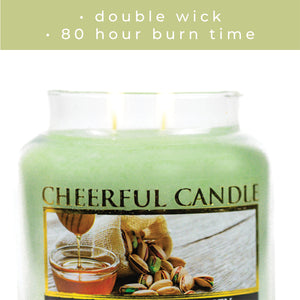 Pistachio & Honey - 16 oz Cheerful Candle