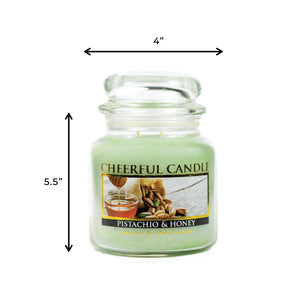 Pistachio & Honey - 16 oz Cheerful Candle