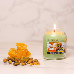 Pistachio & Honey - 6 oz Cheerful Candle