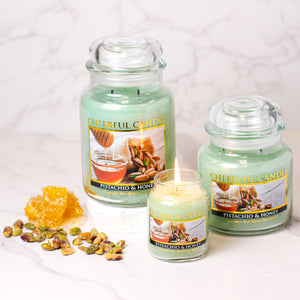 Pistachio & Honey - 24 oz Cheerful Candle