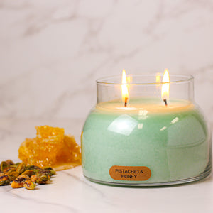 Pistachio & Honey - 22 oz Mama Candle