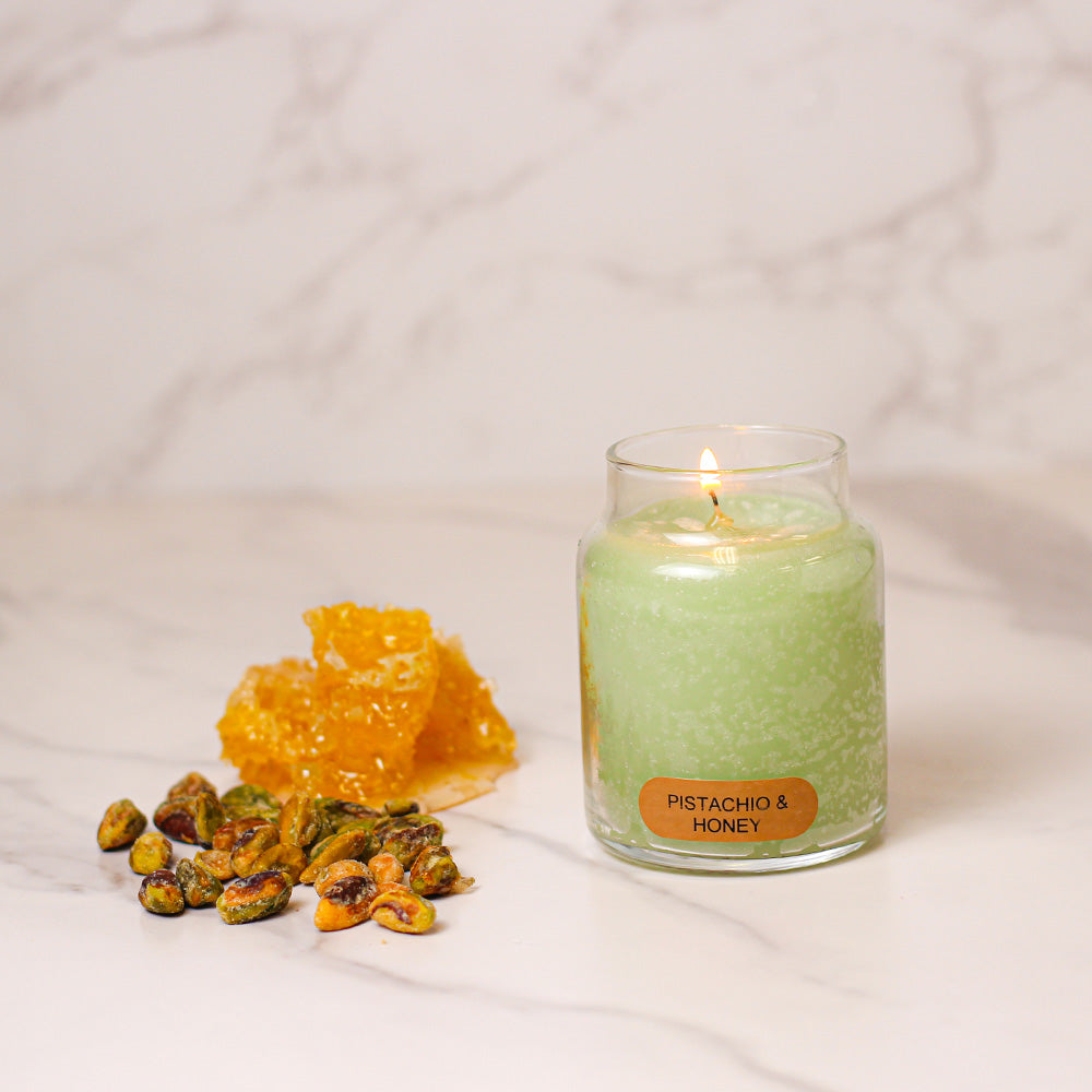 Pistachio & Honey - 6 oz Baby Candle