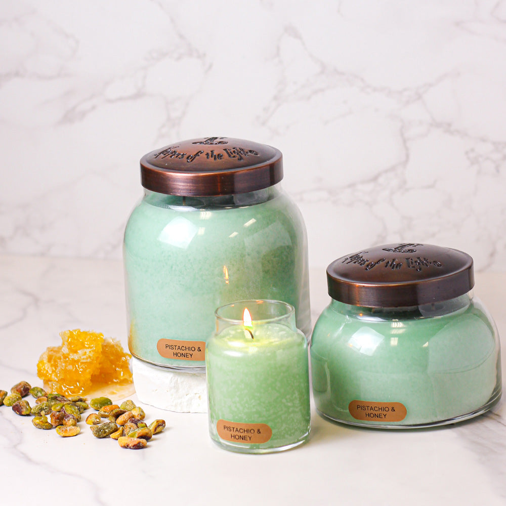 Pistachio & Honey - 6 oz Baby Candle