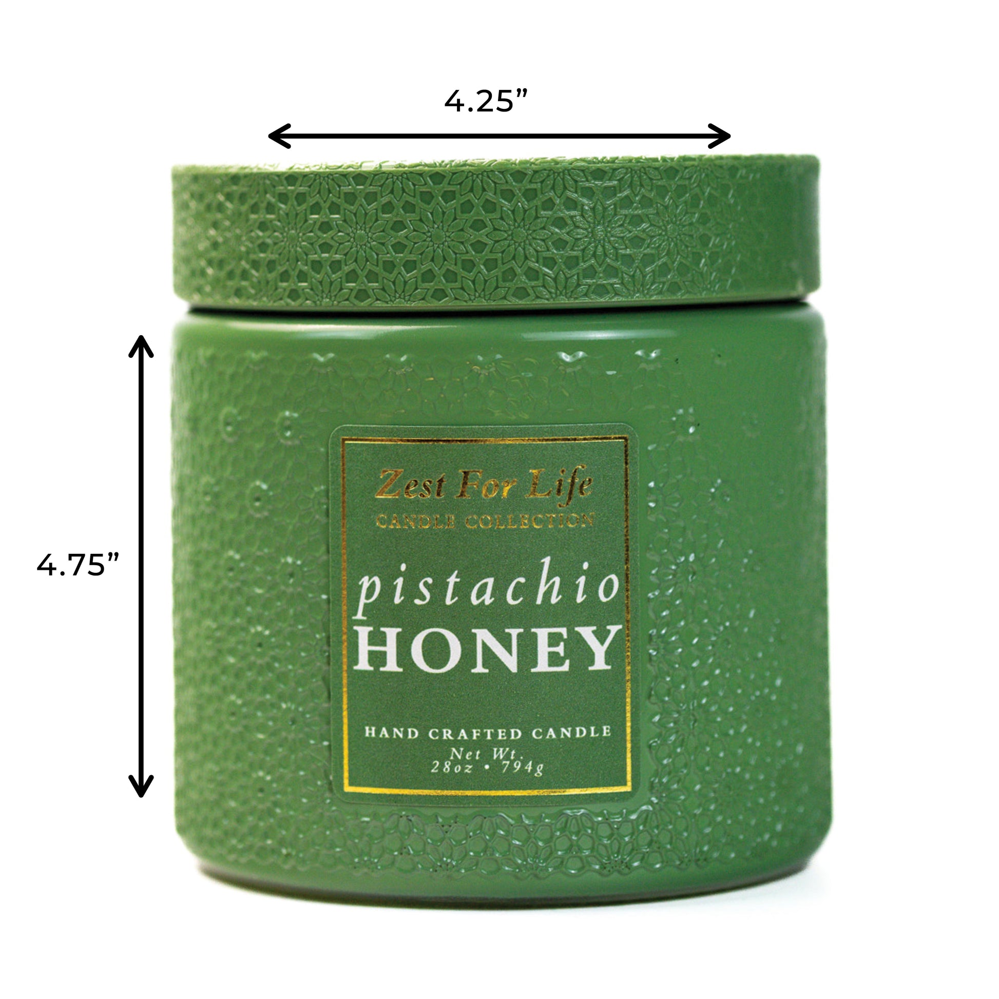 Pistachio Honey - Zest For Life Candle