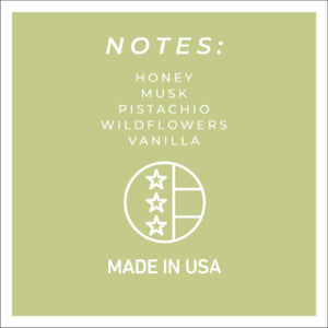 Pistachio & Honey - 22 oz Mama Candle