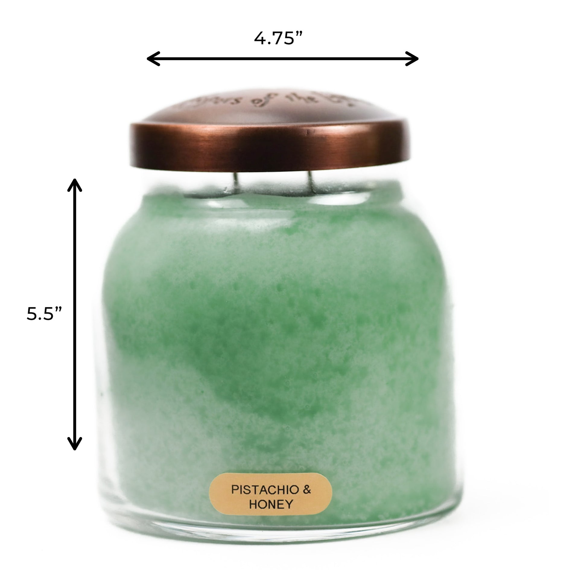 Pistachio & Honey - 34 oz Papa Candle