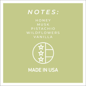 Pistachio & Honey - 34 oz Papa Candle