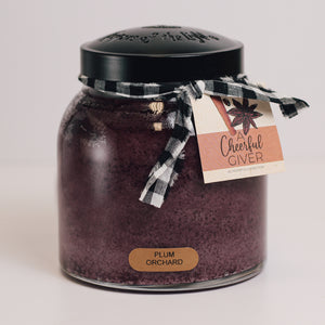 Plum Orchard - 34 oz, Double Wick, Papa Jar