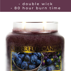 Plum Orchard - 16 oz Cheerful Candle