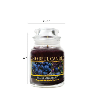 Plum Orchard - 6 oz Cheerful Candle