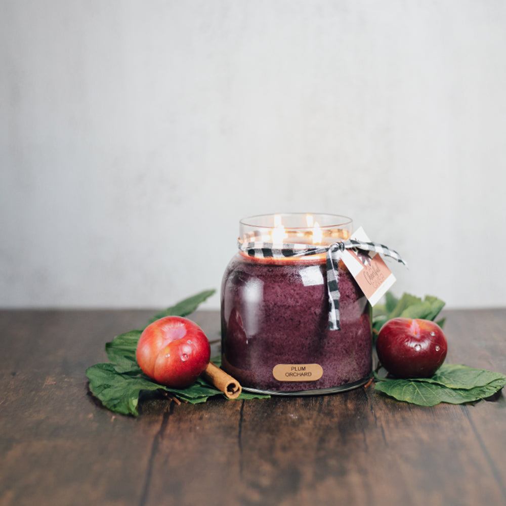 Plum Orchard - 34 oz, Double Wick, Papa Jar