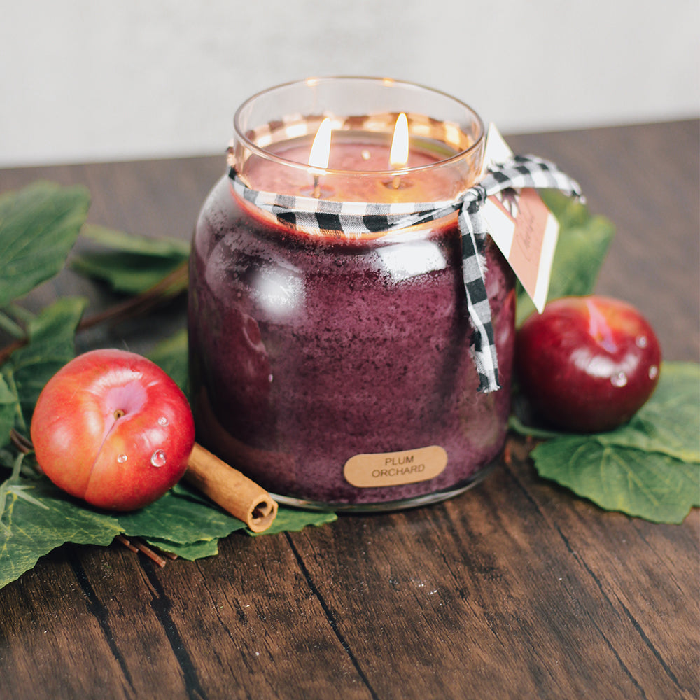 Plum Orchard - 34 oz, Double Wick, Papa Jar