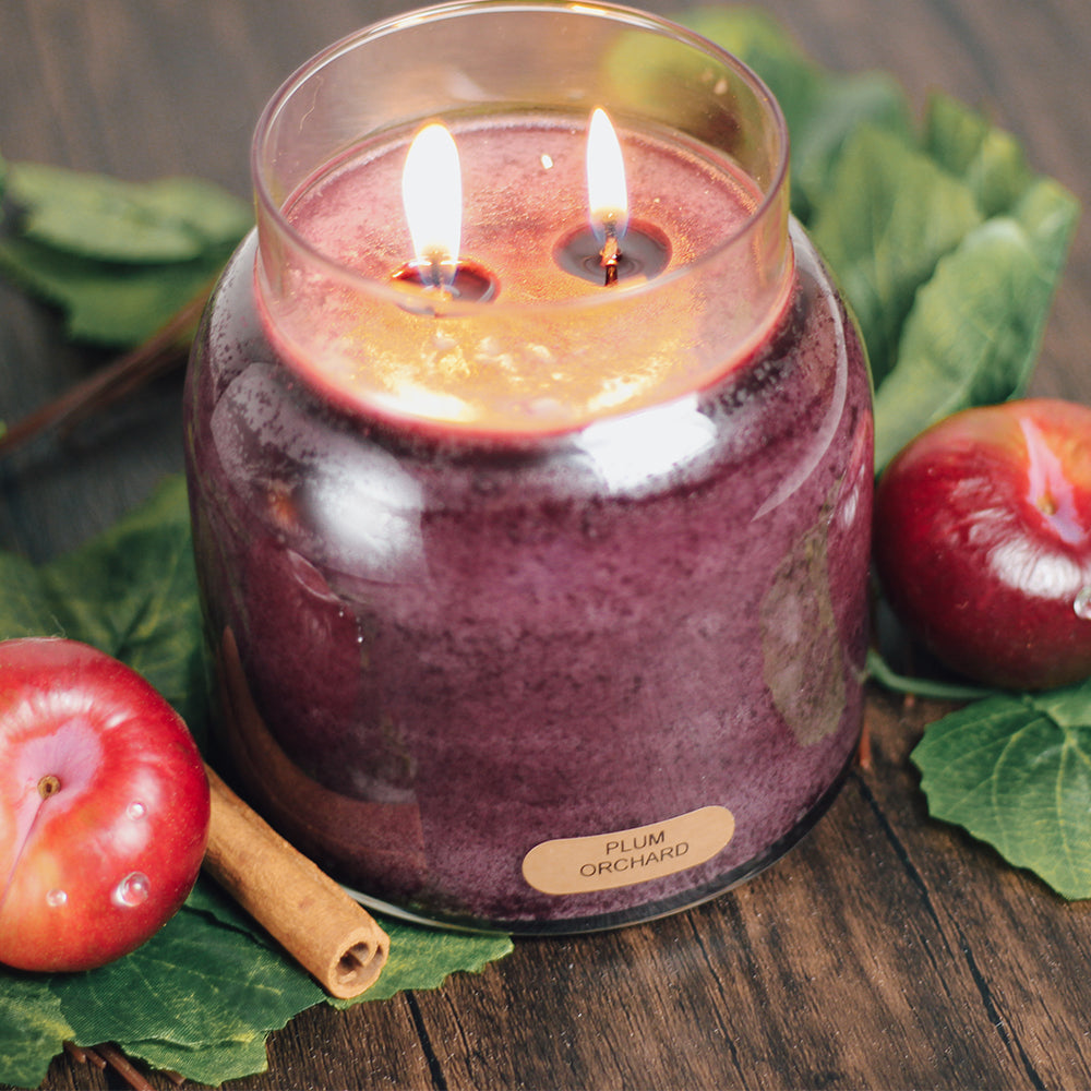 Plum Orchard - 34 oz, Double Wick, Papa Jar