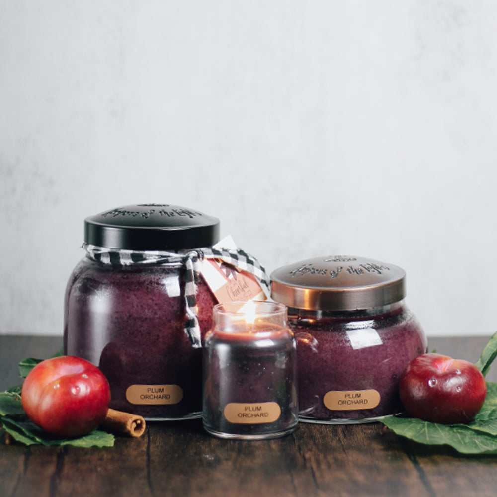 Plum Orchard - 34 oz, Double Wick, Papa Jar