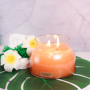 Polynesian Garden Scented Candle - 22 oz, Double Wick, Mama Jar