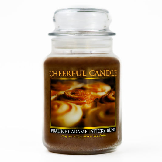 Praline Caramel Sticky Buns - 24 oz Cheerful Candle
