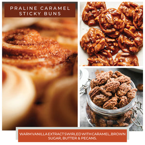 Praline Caramel Sticky Buns - 16 oz Cheerful Candle