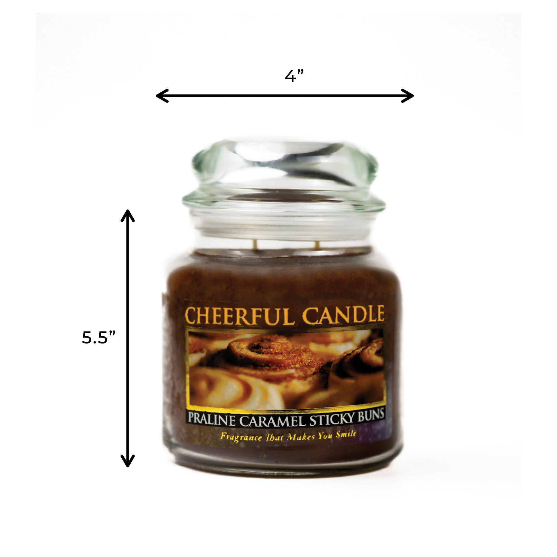 Praline Caramel Sticky Buns - 16 oz Cheerful Candle