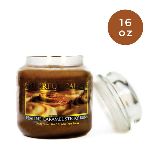 Praline Caramel Sticky Buns - 16 oz Cheerful Candle