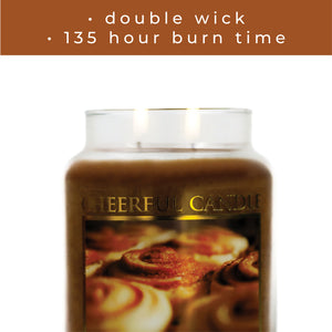 Praline Caramel Sticky Buns - 24 oz Cheerful Candle
