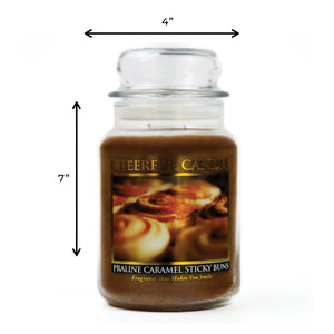 Praline Caramel Sticky Buns - 24 oz Cheerful Candle