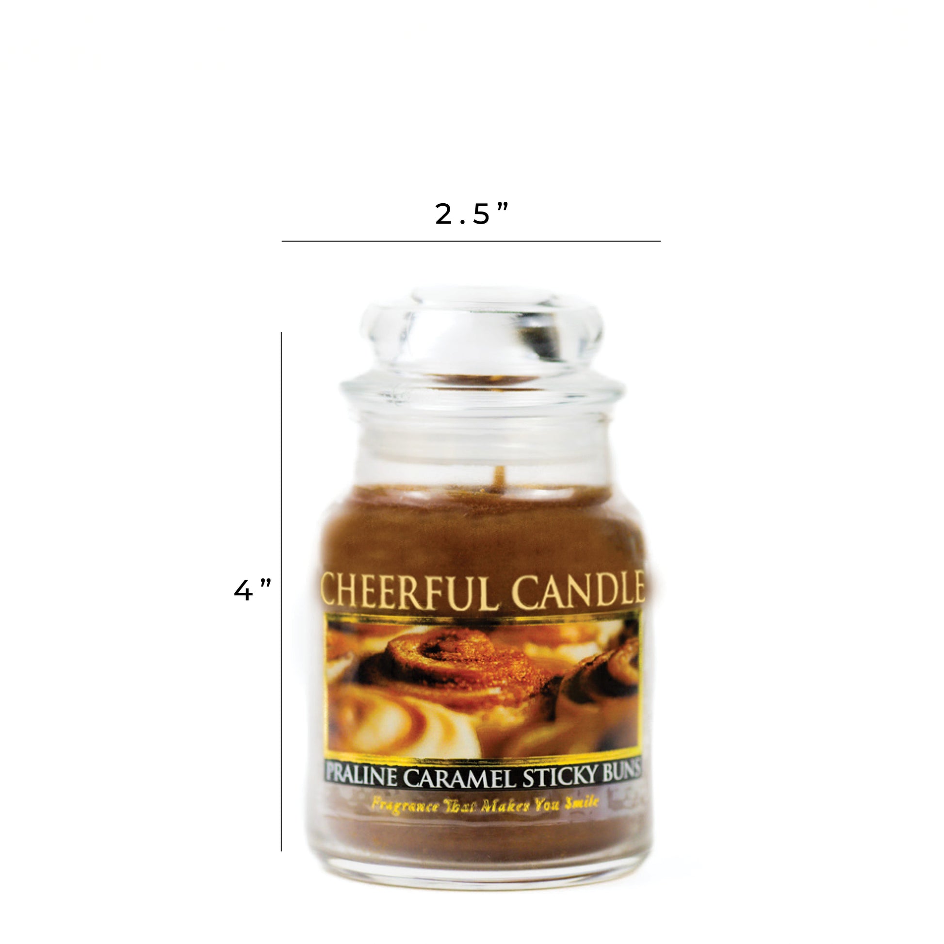 Praline Caramel Sticky Buns - 6 oz Cheerful Candle