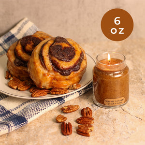 Praline Caramel Sticky Buns - 6 oz Baby Candle