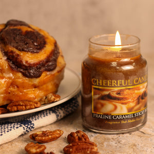 Praline Caramel Sticky Buns - 6 oz Cheerful Candle