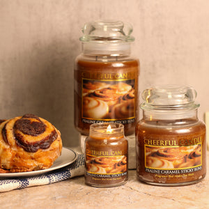 Praline Caramel Sticky Buns - 16 oz Cheerful Candle