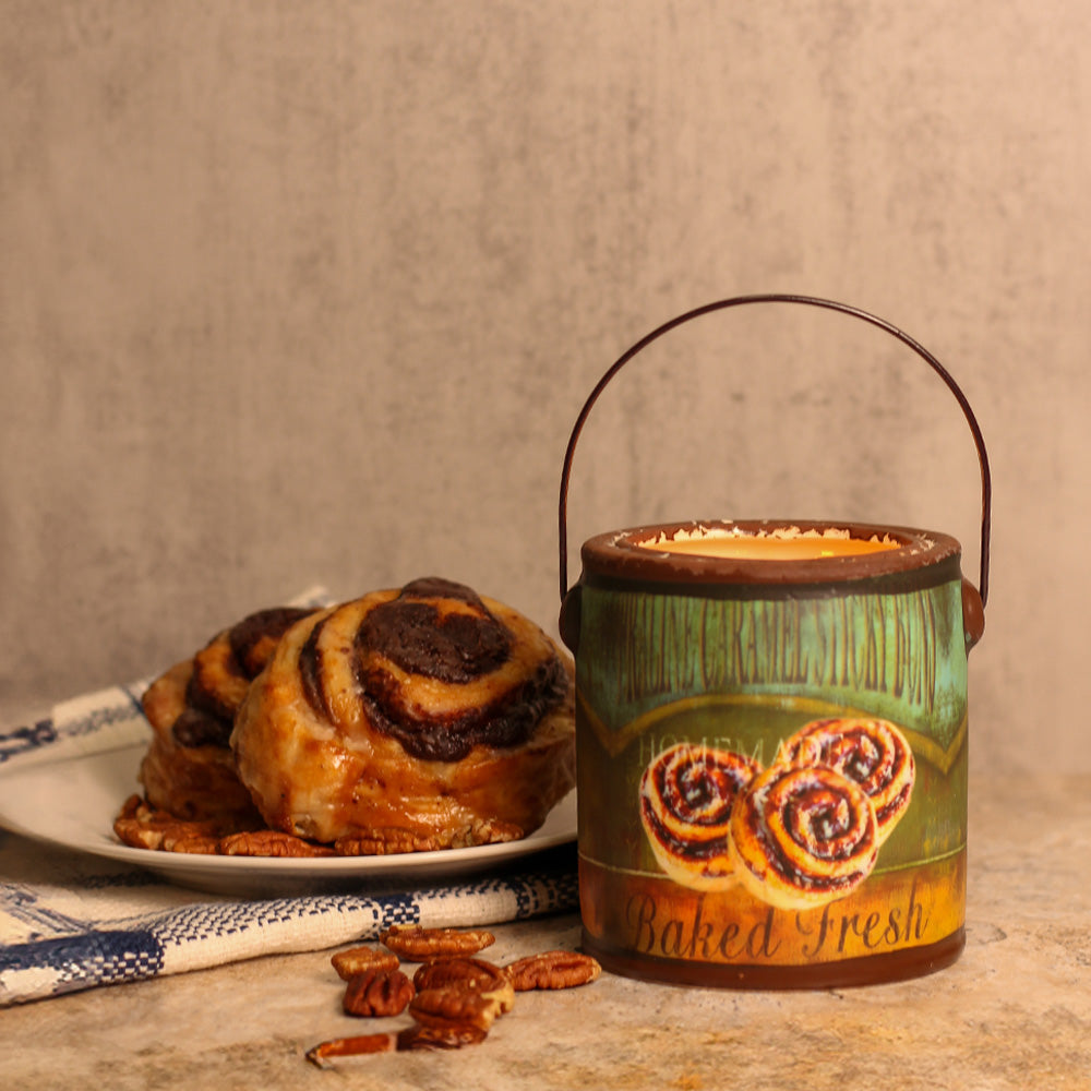 Praline Caramel Sticky Buns - Farm Fresh Candle