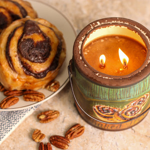 Praline Caramel Sticky Buns - Farm Fresh Candle