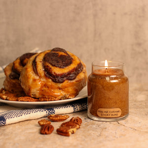 Praline Caramel Sticky Buns - 6 oz Baby Candle