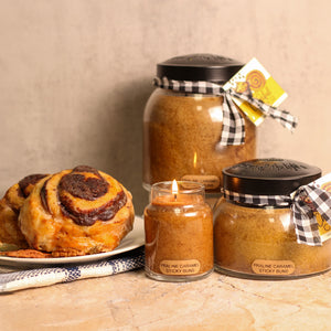 Praline Caramel Sticky Buns - 34 oz Papa Candle