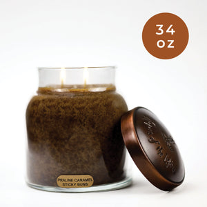 Praline Caramel Sticky Buns - 34 oz Papa Candle
