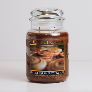 Praline Caramel Sticky Buns - 24 oz Cheerful Candle