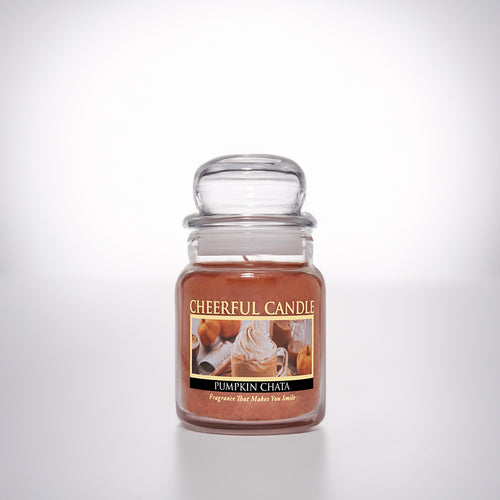 Pumpkin Chata Scented Candle - 6 oz, Single Wick, Cheerful Candle