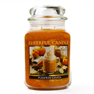 Pumpkin Chata - 24 oz Cheerful Candle