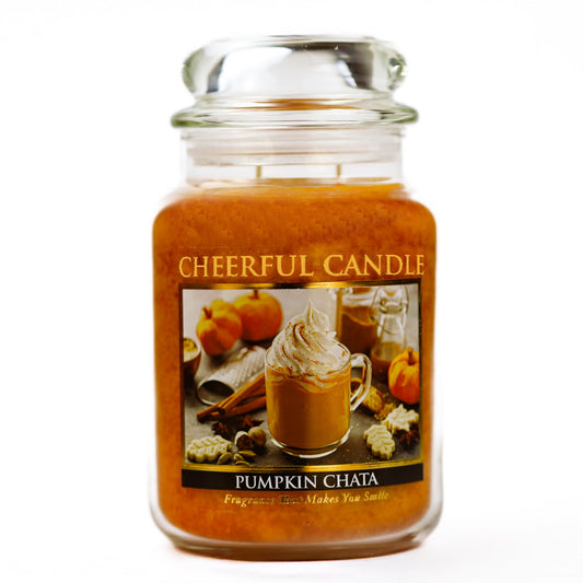 Pumpkin Chata - 24 oz Cheerful Candle