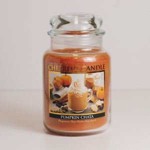 Pumpkin Chata - 24 oz Cheerful Candle