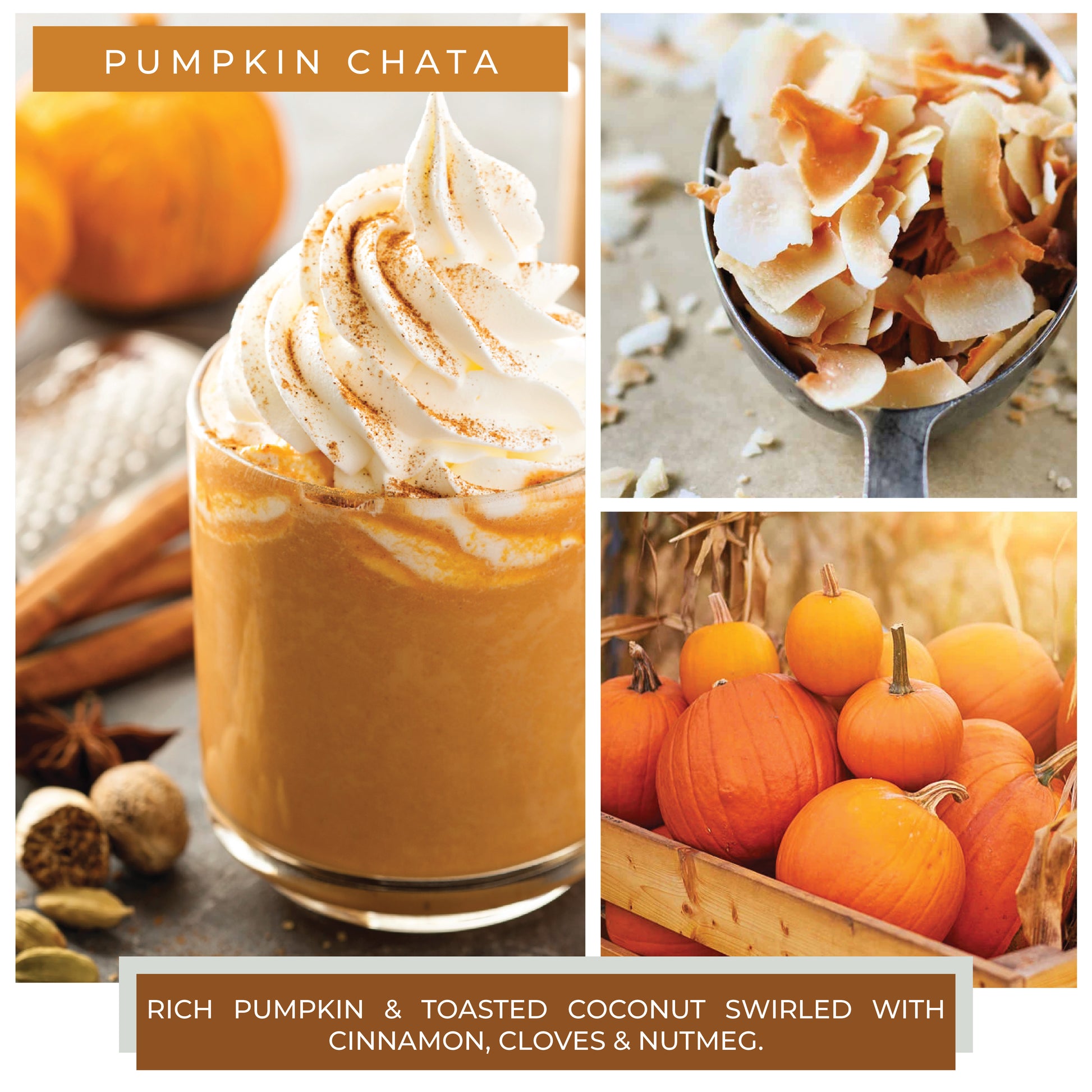 Pumpkin Chata - 16 oz Cheerful Candle