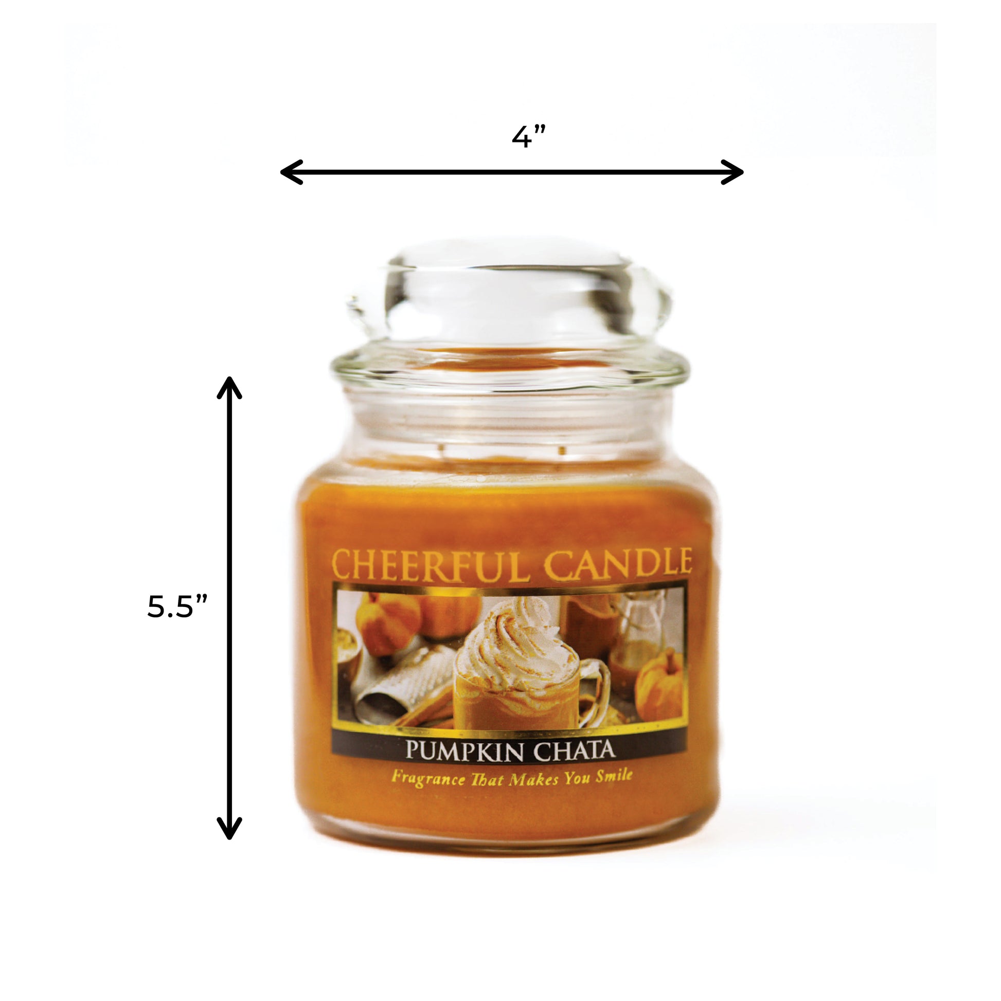 Pumpkin Chata - 16 oz Cheerful Candle