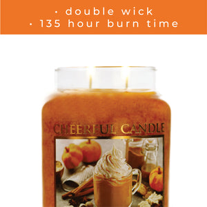 Pumpkin Chata - 24 oz Cheerful Candle