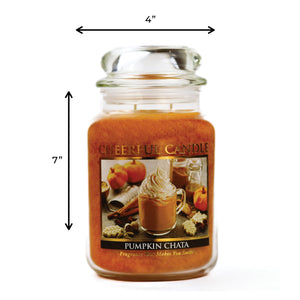 Pumpkin Chata - 24 oz Cheerful Candle