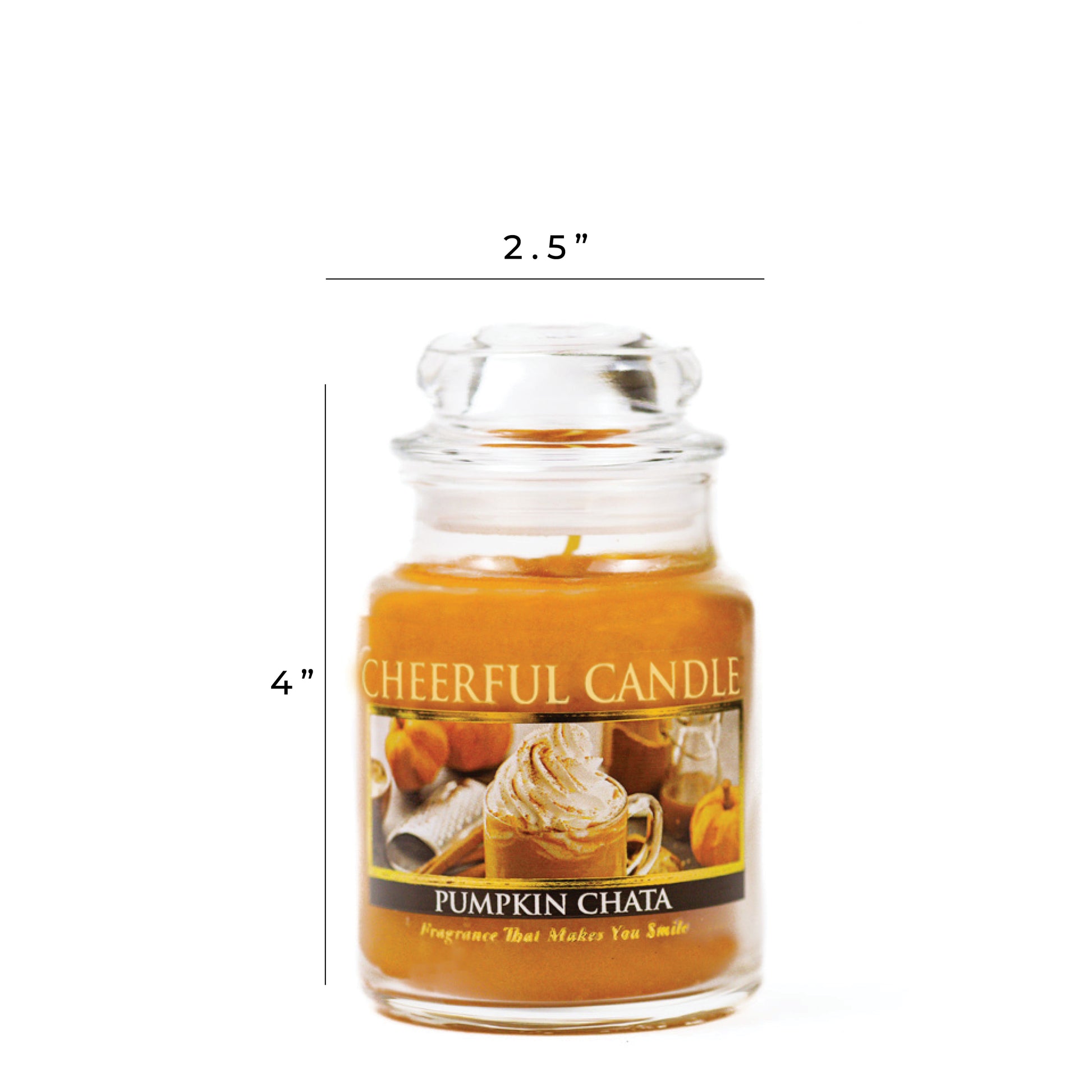 Pumpkin Chata - 6 oz Cheerful Candle