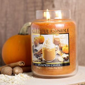 Pumpkin Chata - 24 oz Cheerful Candle